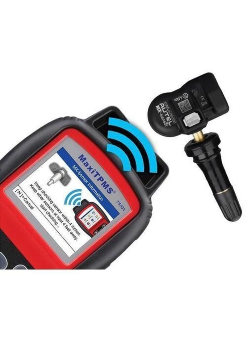 Autel MX-Sensor 315MHz + 433MHz Universal TPMS Sensor - 2-in-1 Programmable Tire Pressure Sensor, 98% Vehicle Coverage (Rubber Valve) - Image 4